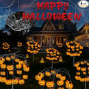 Halloween Decorations, 4 Pack 80LED Solar Halloween Pumpkin Lights Outdoor Waterproof Halloween Solar Garden Lights Swaying Firefly Lights for Yard Garden Patio Party Decor Orange by GreenHaven Gardens