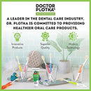 MOUTHWATCHERS Soft Flossing Toothbrushes, Value Pack of 4, Red, Manual Toothbrush for Adults, Ultra Clean, Good for Sensitive Teeth and Gums, by Dr. Plotka's by CozyNest Decor