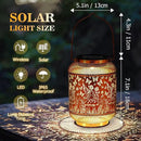 Solar Lanterns Outdoor Waterproof Hanging Solar Lights, Butterfly Gardening Gifts for Women, Mom, Metal Decorative LED Fairy Lanterns for Yard, Patio, Lawn, Garden Decor by GreenHaven Gardens
