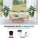 Artificial Monstera Plant 5ft, Realistic Fake Plants with Silk Leaves & Texture Trunk, Artificial Plants for Home Office Decor Indoor Outdoor Housewarming Gift by CozyNest Decor
