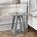 End Table, Side Table, Nightstand, Sofa Side Table with Shelf, Modern End Table for Living Room, Bedroom by CozyNest Decor