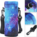 RICHEN Neoprene Water Bottle Carrier Bag with Adjustable Shoulder Strap,Insulated Water Bottle Cover for Stainless Steel/Glass/Plastic Bottles by TinyTreasures Baby Boutique