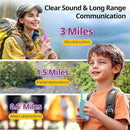 Walkie Talkies for Kids Rechargeable,Toys for Boys and Girls Ages 3-12, 2 Pack Long Range 2-Way Radios, Birthday Gifts,Christmas Stockings, Outdoor Play, Family Games, Hiking Camping Gear by TinyTreasures Baby Boutique