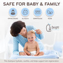 Oeight Tearless Baby Shampoo, Hypoallergenic & Dermatologically Tested Baby Shampoo, 100% Natural Active Ingredients with Chamomile, Parabens & SLS Free, Fragrance Free, for Sensitive Scalp, 200 ml by TinyTreasures Baby Boutique