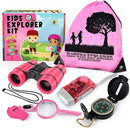 ESSENSON Kids Explorer Kit - Adventure Kit for Kids, Outdoor Explorer Kit with Binoculars, Summer Outdoor Toys for Kids Ages 4-8 by TinyTreasures Baby Boutique