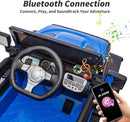 24V Kids Ride on Car, Kids Electric Vehicles Car Ride on Toy Truck for Toddlers w/Remote Control, 400W Motor - Blue by TinyTreasures Baby Boutique