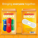 BioSwiss Bandages, Silly Faces Shaped Self Adhesive Bandage, Latex Free Sterile Wound Care, Fun First Aid Kit Supplies for Kids, 50 Count by TinyTreasures Baby Boutique