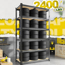 78" H Metal Shelving 6 Tier Garage Shelving Adjustable 2400LBS Storage Shelves Heavy Duty Pantry Shelves for Kitchen Closet Basement Warehouse by GreenHaven Gardens