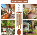 Memorial Gifts, Sympathy Wind Chimes Memorial Wind Chimes for Loss of Loved One Prime, Sympathy Gift, Bereavement/Remembrance Gifts in Memory of Loved One Mother Father, 30" Wooden by CozyNest Decor