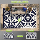 WILDROOTS 5x8 Feet Klein Plastic Outdoor Rug, Stain Resistant Waterproof Reversible Outdoor Patio Rug, Fade Resistant Camping Rug by GreenHaven Gardens