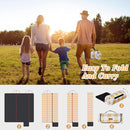 HX&OD Outdoor Picnic Blanket, Extra Large, 80''x60'' Waterproof Foldable Blankets Gingham Picnic Mat for Beach, Camping Grass Lawn Park Accessories Cute Couple Ideas Wedding (Yellow, 80”x60”) by TinyTreasures Baby Boutique