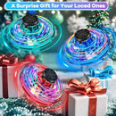 Hand Operated Mini Drone for Kids - LED UFO Flying Orb Ball, Rechargeable Mini Fidget Spinner Toy for Indoor Outdoor,Christmas Birthday Party Gifts for Girls Boys (Green) by TinyTreasures Baby Boutique