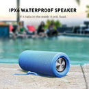 MIATONE Boombox Outdoor Portable Bluetooth Speakers Wireless Speaker Waterproof - Blue by TinyTreasures Baby Boutique