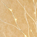 Fudios Lighted Branches Plug in 32IN 200 LED Mantle Winter Decor, White Twig Branch Lights for Christmas Holiday Party Indoor Outdoor by CozyNest Decor