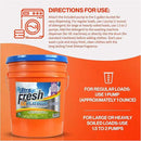 Ultra Fresh 5 Gallon Liquid Laundry Detergent Washing Soap for All Machine Types, 6X Platinum, Up to 640 Loads, Fresh Breeze by CozyNest Decor