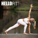 Hello Fit 10-Pack Yoga Mat, 68" x 24" Non Slip Exercise Mat, 4mm Thick Gym Mat for Fitness and Stretching, Bulk Non Toxic Yoga Mats for Schools and Studios by TinyTreasures Baby Boutique