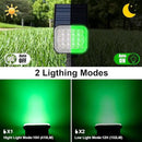 Green Solar Spot Lights Outdoor, St. Patrick's Day Decor Spotlight Waterproof IP65, Adjustable Panel Solar Landscape Spotlights for Tree Yard Halloween Christmas Decor 6 Pack by GreenHaven Gardens