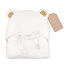 Jam Naturals-Cute Bear Organic Newborn Swaddle Wrap-Gender Neutral Soft Baby Blanket, Newborn Baby Registry Gift (Golden Brown, 0-3m) by TinyTreasures Baby Boutique