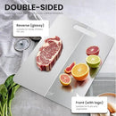 2 Pack Titanium Cutting Board - 100% Pure Titanium Cutting Boards For Kitchen,Easy to clean, Double-sided food-grade Cutting Board For Cutting Meats, Fruits And Vegetables(13 * 9) by CozyNest Decor