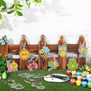 30 Sets Suncatchers Window Art Kits, DIY Sun Catchers Bulk Crafts Paint Your Own Window Ornaments for Boys Girls Classroom Home Party Birthday Activity Decor (Vibrant Style) by GreenHaven Gardens
