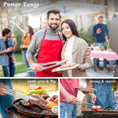 ROMANTICIST 25pcs Extra Thick BBQ Grill Accessories, Fathers Day Grilling Gifts Set for Men Dad, Heavy Duty Grill Tools Utensils Kit with Spatula, Tongs in Aluminum Case for Birthday Silver by GreenHaven Gardens