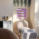 4 Pack 15 Inch Purple Reflective Acrylic Shelves, Purple Floating Shelves, Modern Sunglasses Essential Oil Picture Ledge Display Toy Storage Shelf by TinyTreasures Baby Boutique