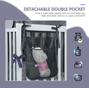 Porayhut Portable Baby Crib Net Safety Mesh Tent,Pop up Infant Mosquito Net, See Through Canopy Netting Cover for Baby&Toddler to Keep Baby from Climbing Out. by TinyTreasures Baby Boutique