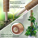 Moss Pole 36 Inch - Monstera Plant Support, 2 Pack 20.5 Inch Plant Stakes for Indoor Plants Coco Coir Moss Pole Sticks for Climbing Potted Live Plants, Pothos, Philodendron, with Garden Ties by GreenHaven Gardens