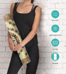 Non Slip Yoga Mat TPE Workout Mat for Men Women, Thick Workout Mat with Carrying Strap, Fitness Mats for Exercise, Yoga, Fitness, Pilates, Floor Workouts (72" x 24" x 6mm) by TinyTreasures Baby Boutique