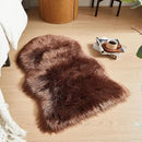 AMTOVO Faux Fur Rug, Coffee Small Area Rug, Fluffy Sheepskin Rug, Fuzzy Ultra Soft 2 x 3 ft Shag Rugs for Bedroom Sofa Throw Cushion Room Decor, Sheepskin by CozyNest Decor