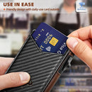 BULLIANT Men Wallet,Money Clip Wallet Slim For Gift Men 9Cards-Metal Credit Card Case in Magnetic Leather Flip by TinyTreasures Baby Boutique