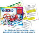 Snap Circuits Jr. SC-100 Electronics Exploration Kit, Over 100 Projects, Full Color Project Manual, 28 Parts, STEM Educational Toy for Kids 8 + by TinyTreasures Baby Boutique