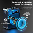 Karaoke Machine with 3 Wireless Microphones for Adults/Kids, Portable Bluetooth 5.3 Karaoke Speaker, Home Party Speaker with Disco Lights for Outdoor, PA System Supports TWS and TV connectivity by TinyTreasures Baby Boutique