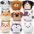 Libima 9 Pcs Mini Stuffed Animals Keychains 3.15 Inch Small Plush Cute Ornaments Bulk Toys for Baby Shower Birthday Party Decors Gift Bags Fillers Halloween Christmas Basket Stuffers(Puppy) by TinyTreasures Baby Boutique