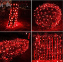 6Ftx4Ft LED Christmas Net Lights Green Wire,Connectable UL Certified Waterptoof Net Lights for Bushes Trees Shurb Garden Outdoor Christmas Decorations by GreenHaven Gardens