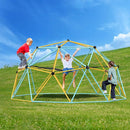 VEVOR Climbing Dome, 10FT Geometric Dome Climber with Hammock and Swing, Jungle Gym Supports 750LBS and Easy Assembly for Kids 3 to 10 Years Old, with Climbing Grip, Outdoor Backyard Play Equipment by TinyTreasures Baby Boutique