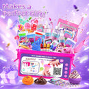 Slime Party Favors, DIY Science Kit for Boys Girls Ages 4-8 6-12, STEM Kit Ice Cream Soft Clay Making Kit for Ages 5-7 8-12 Kids Clay Gift Toys, Girls Birthday Party Supplies by TinyTreasures Baby Boutique