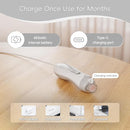 Baby Nail Trimmer Electric, 15 in 1 Baby Nail Clippers for Gentle Nail Care, Rechargeable Baby Nail File Electric with Light &15 Grinding Pads for Infant Toddler, Grey by TinyTreasures Baby Boutique