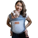 Baby Wraps Carrier Newborn to Toddler – Soft, Hands-Free & Stretchy – Cotton – Ergonomic, Breathable, Machine Washable – Newborn Baby Sling Carrier – Adjustable Fit (8-35 lbs) by TinyTreasures Baby Boutique