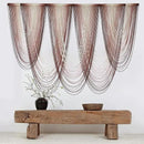 IOWER Macrame Wall Hanging Pink Dip-Dyed Large Macrame Wall Decor For Living Room Boho Fiber Art 57" W x 41" L by CozyNest Decor
