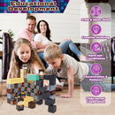 Goody King Magnetic Blocks |100PCS Magnetic Building Blocks Magic‘s House Magnetic Cube,Magnetic Blocks for Kids Ages 3-10,STEM Montessori Stacking Toy, Sensory Tiles Building Christmas for Toddlers by TinyTreasures Baby Boutique