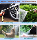 Upgrade Garden Hose Nozzle,100% Heavy Duty Metal Spray Gun With Full Brass Nozzle,High Pressure Water Hose Nozzle Sprayer Head,3/4" Quick Connectors,for Lawn & Garden,Washing Cars,Showering Dogs&Pets by GreenHaven Gardens