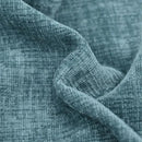CaliTime Throw Pillow Covers Decorative 20 X 20 Inches Pack of 2 Cozy Chenille Cushion Cases for Couch Sofa Bed Living Room Home Smoke Blue by CozyNest Decor