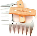 Meat Shredder Claws - Professional, Stainless Steel, Easy to Use, Lightweight, Heat Resistant Claws for Pulling, Shredding, Lifting and Serving Chicken, Turkey, Pork, Beef and Game by GreenHaven Gardens
