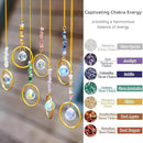 7PCS Crystal Suncatchers Rainbow Maker Healing Crystals for Window Prism Balls Indoor Outdoor Hanging Ornament Pendant Decor for Home, Garden, Wedding, Christmas by GreenHaven Gardens