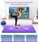 FWFX Electronic Dance Mat for TV, 2-Player Dancing Game for Kids & Adults, Wireless Musical Dance Pad for Family Party Games, Exercise, Yoga Fitness, Ideal Christmas & Birthday Gift for Boys and Girls by TinyTreasures Baby Boutique