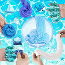 6 Packs Slemes, Blue Slime Kit - Cloud Slime kit for Boys Girls Ages 8-12, for Kids Slime Set Party kit Goodie Bag Stuffers, 4 5 6 7 8 9 10 Year Old Girl Birthday Gift Cute Stuff by TinyTreasures Baby Boutique