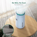 MistFree Smart Humidifier for Bedroom, Evaporative Humidifier No White Dust, Auto Humidity & APP Control, 3L Water Tank Easy to Clean, Sleep Mode, Timing, Humidifiers for Nursery/Baby(Blue) by TinyTreasures Baby Boutique