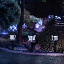 Alpine Corporation Solar-Powered Nature Inspired Pathway Lights, 3-Piece by GreenHaven Gardens