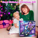 Dance Mat Toys for 3-12 Year Old Girls Boy, 2 Players Dance Mat with Light-up 12 Buttons & 5 Games Mode, Bluetooth Dance Game Toy for Girls 5-7, Xmas Birthday Gifts for 3 4 5 6 7 8 9 10+ Year Old Kids by TinyTreasures Baby Boutique